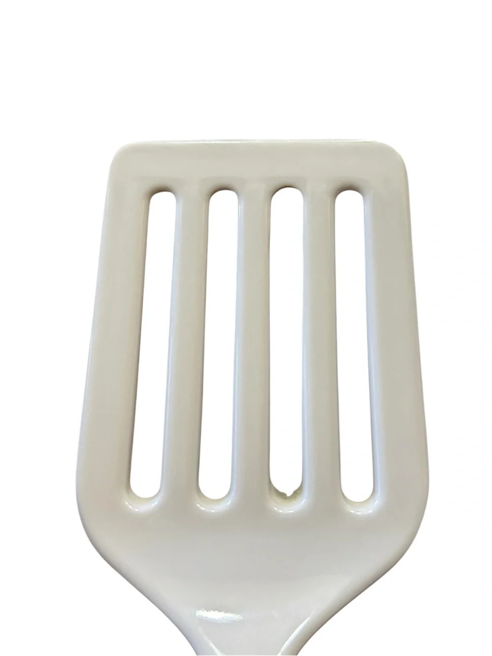 4 Piece Melamine Ware Serving Spatula 2 Slotted Spatula Ladle Queen Rose Pattern